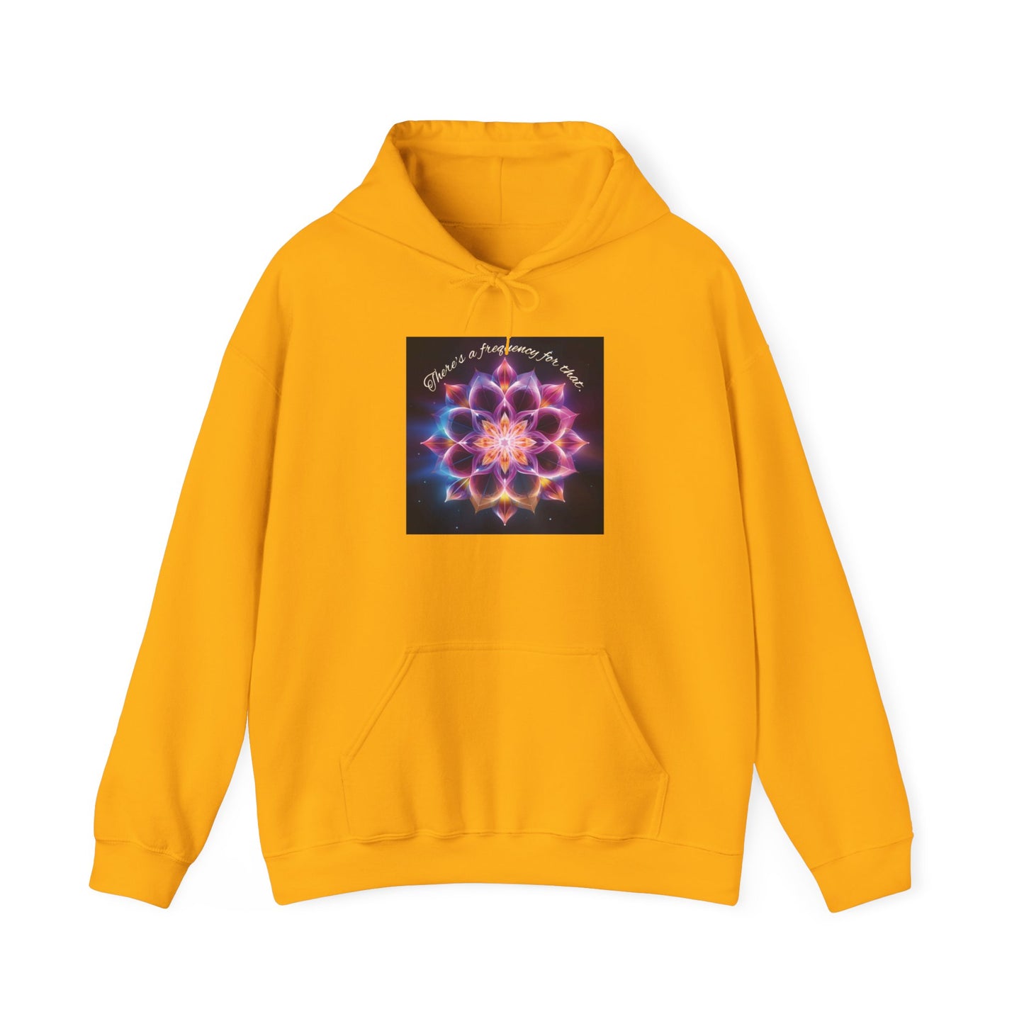 There's A Frequency For That (Full Image) Unisex Heavy Blend™ Hooded Sweatshirt