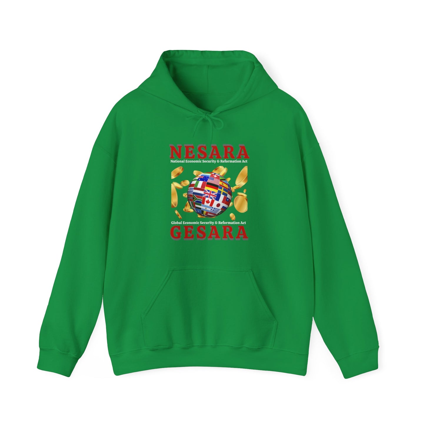 NESARA GESARA World Unisex Heavy Blend™ Hooded Sweatshirt