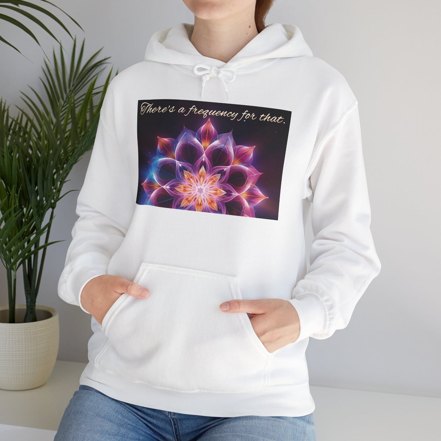 There's A Frequency For That Unisex Heavy Blend™ Hooded Sweatshirt