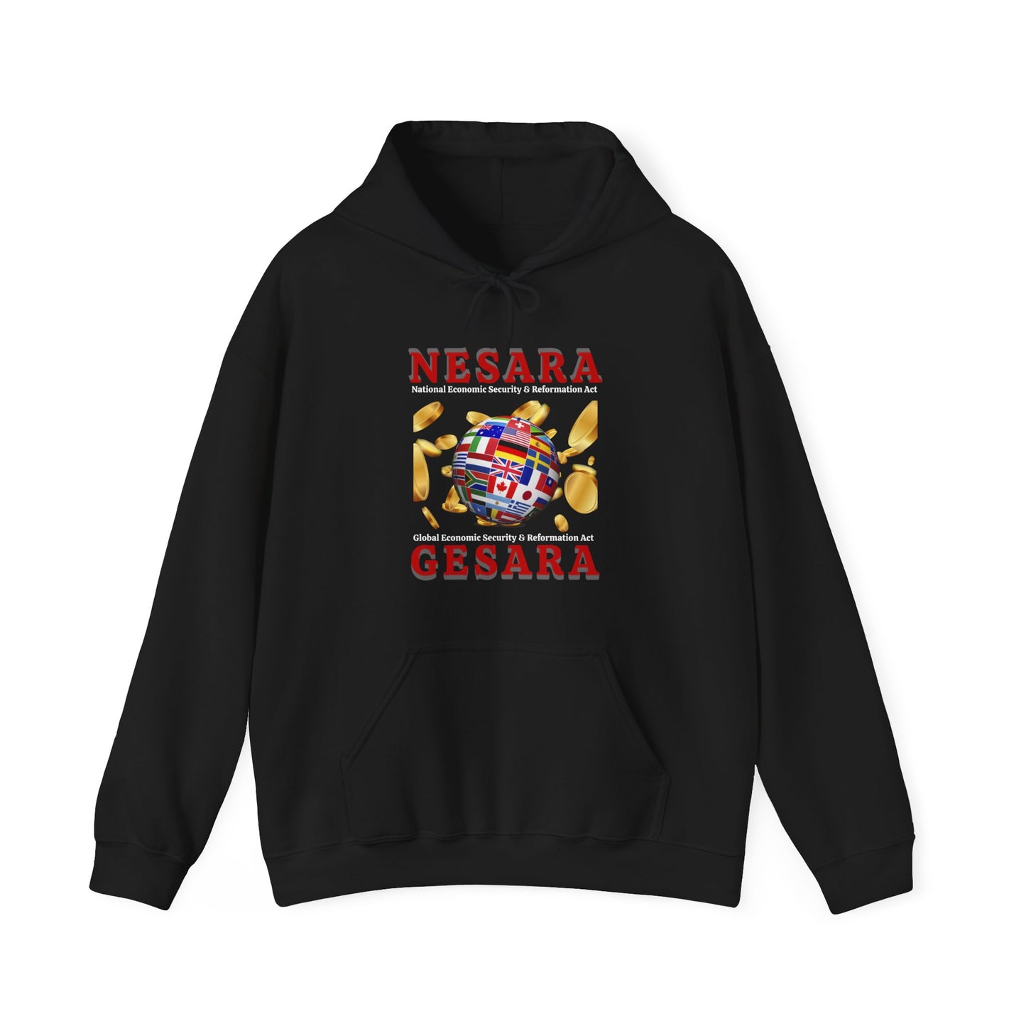 NESARA GESARA World Unisex Heavy Blend™ Hooded Sweatshirt