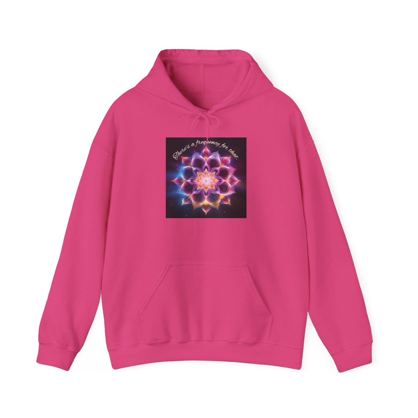 There's A Frequency For That (Full Image) Unisex Heavy Blend™ Hooded Sweatshirt