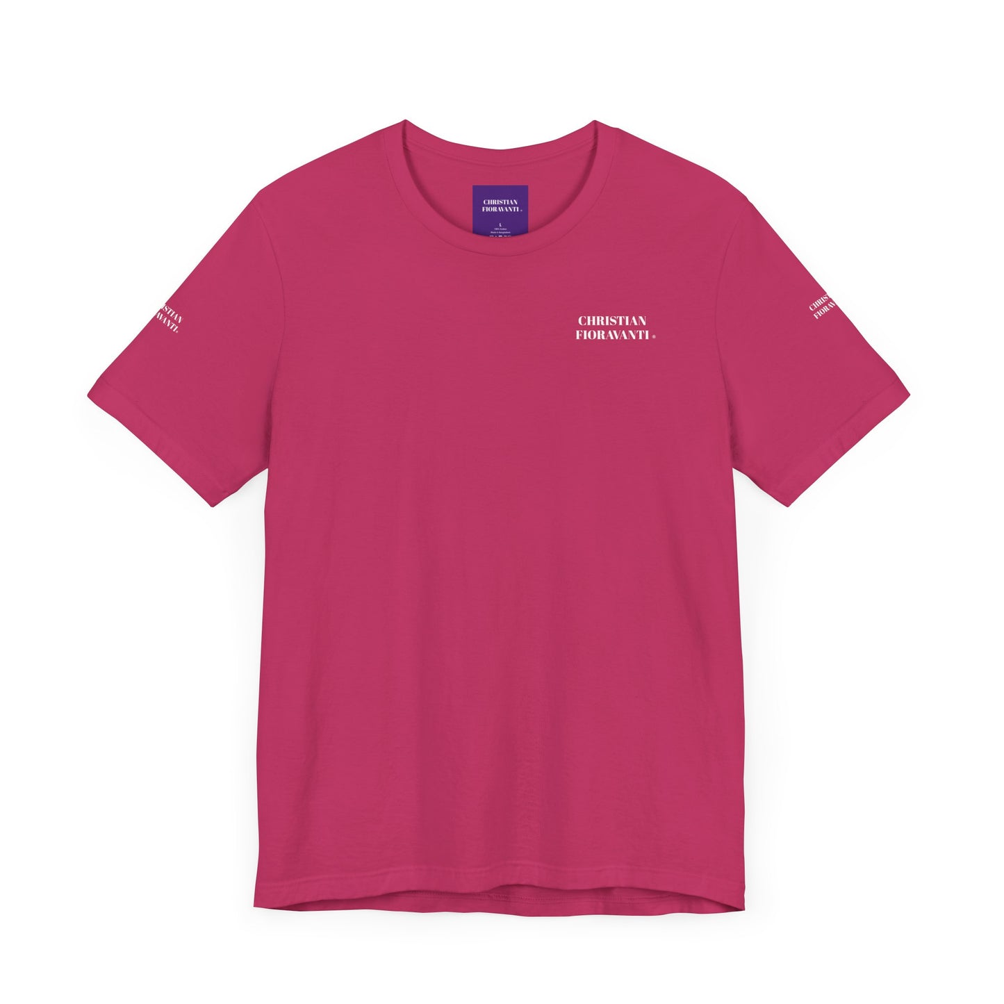 CHRISTIAN FIORAVANTI® Unisex Jersey Short Sleeve Tee