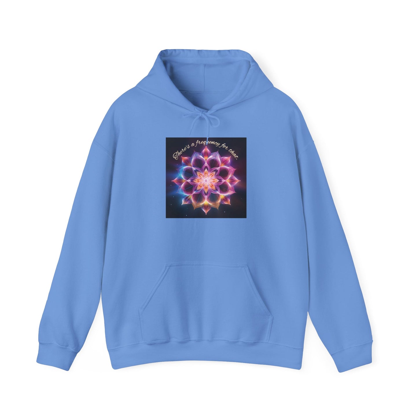 There's A Frequency For That (Full Image) Unisex Heavy Blend™ Hooded Sweatshirt