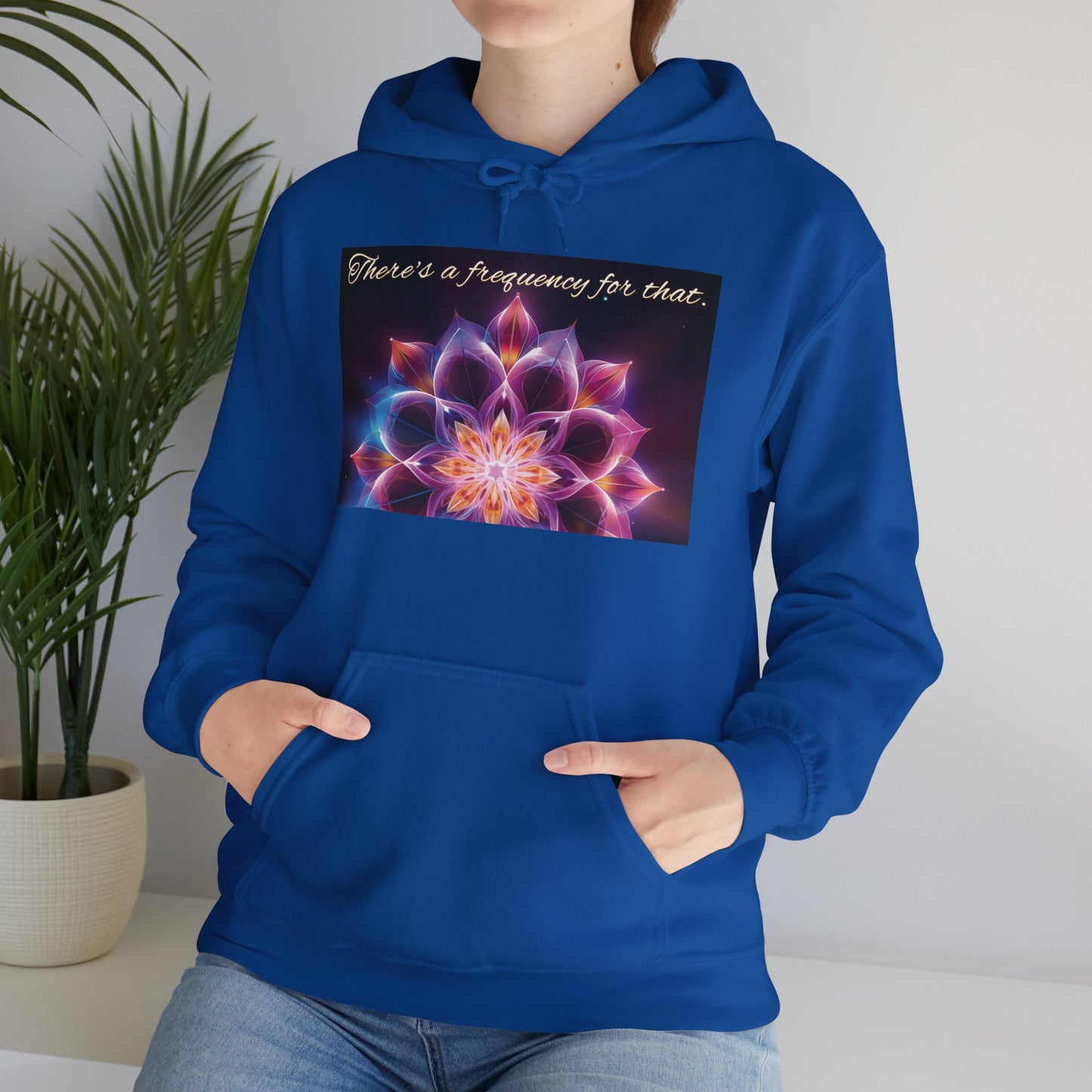 There's A Frequency For That Unisex Heavy Blend™ Hooded Sweatshirt