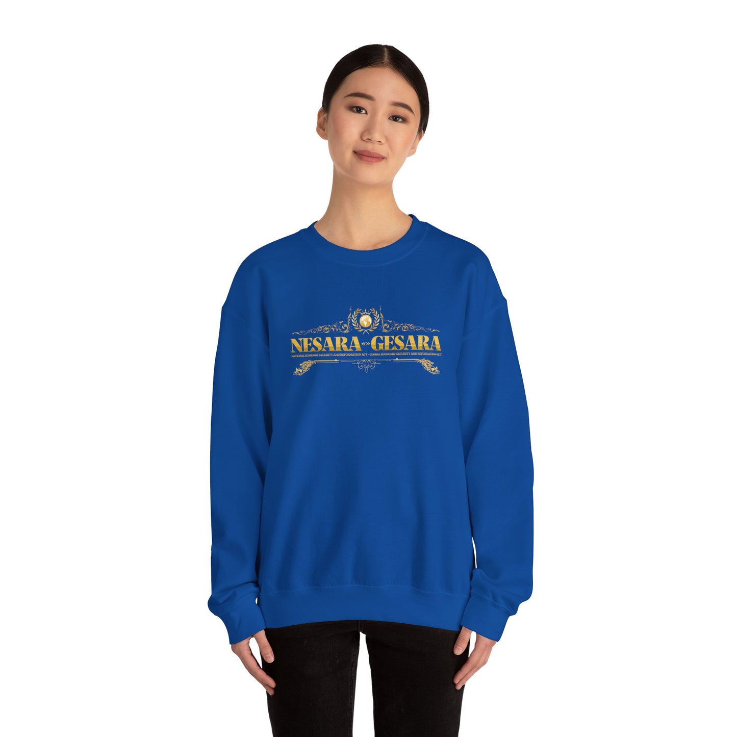 NESARA GESARA Unisex Heavy Blend™ Crewneck Sweatshirt