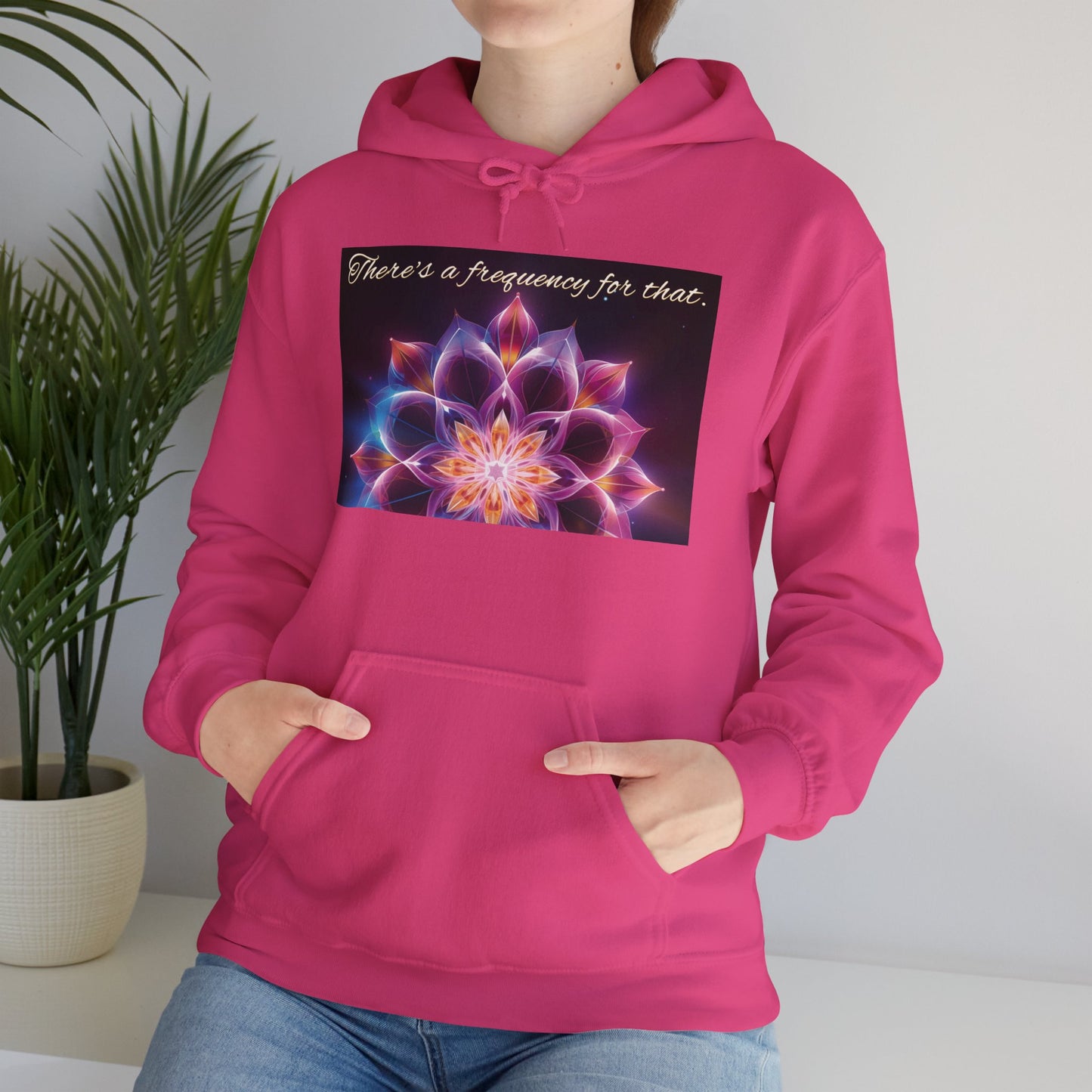 There's A Frequency For That Unisex Heavy Blend™ Hooded Sweatshirt