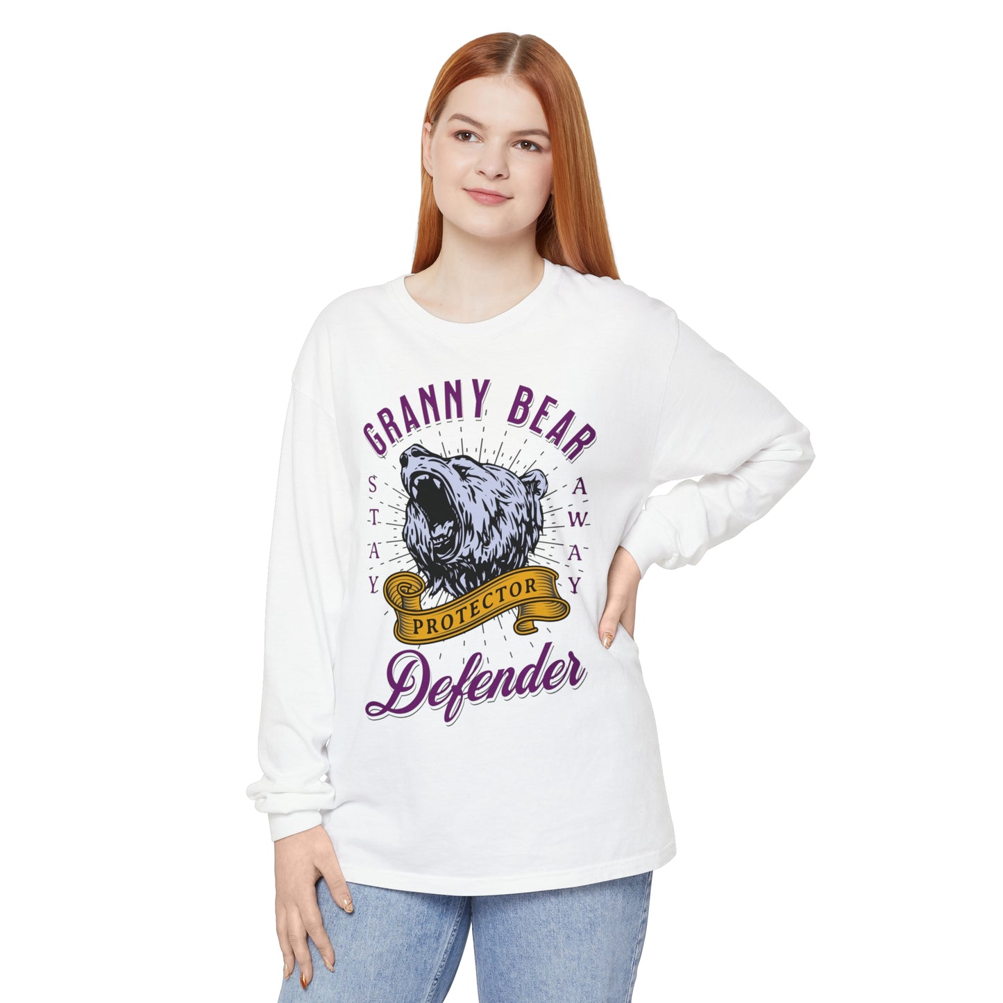 Granny Bear Protector Long Sleeve T-Shirt