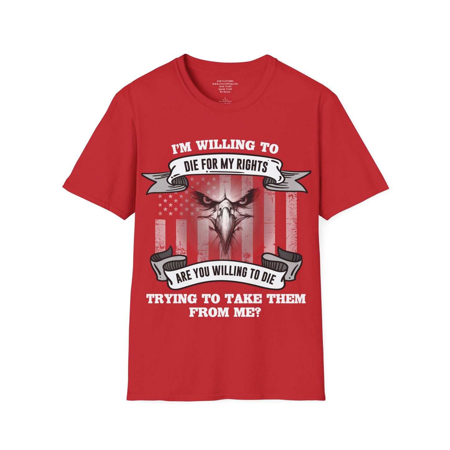 Die For My Rights Eagle T-Shirt (Gildan)