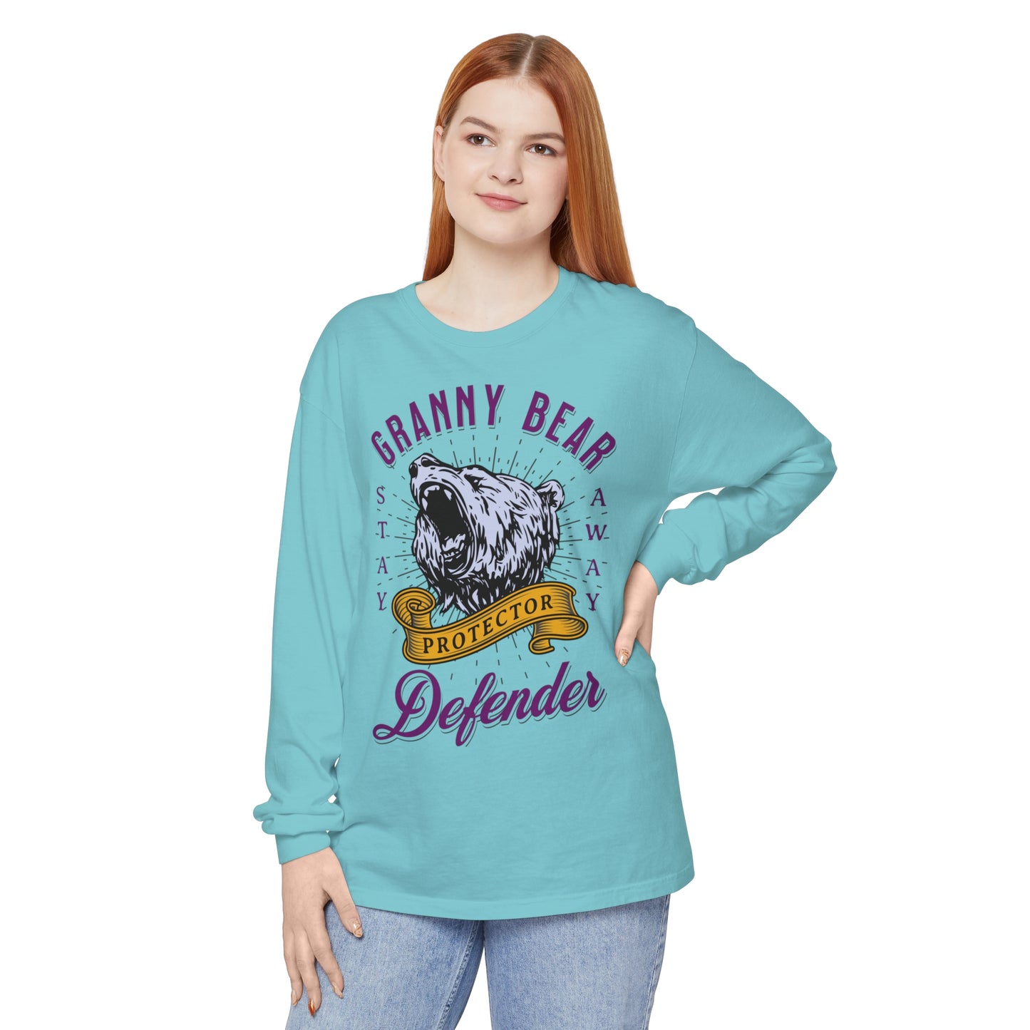 Granny Bear Protector Long Sleeve T-Shirt