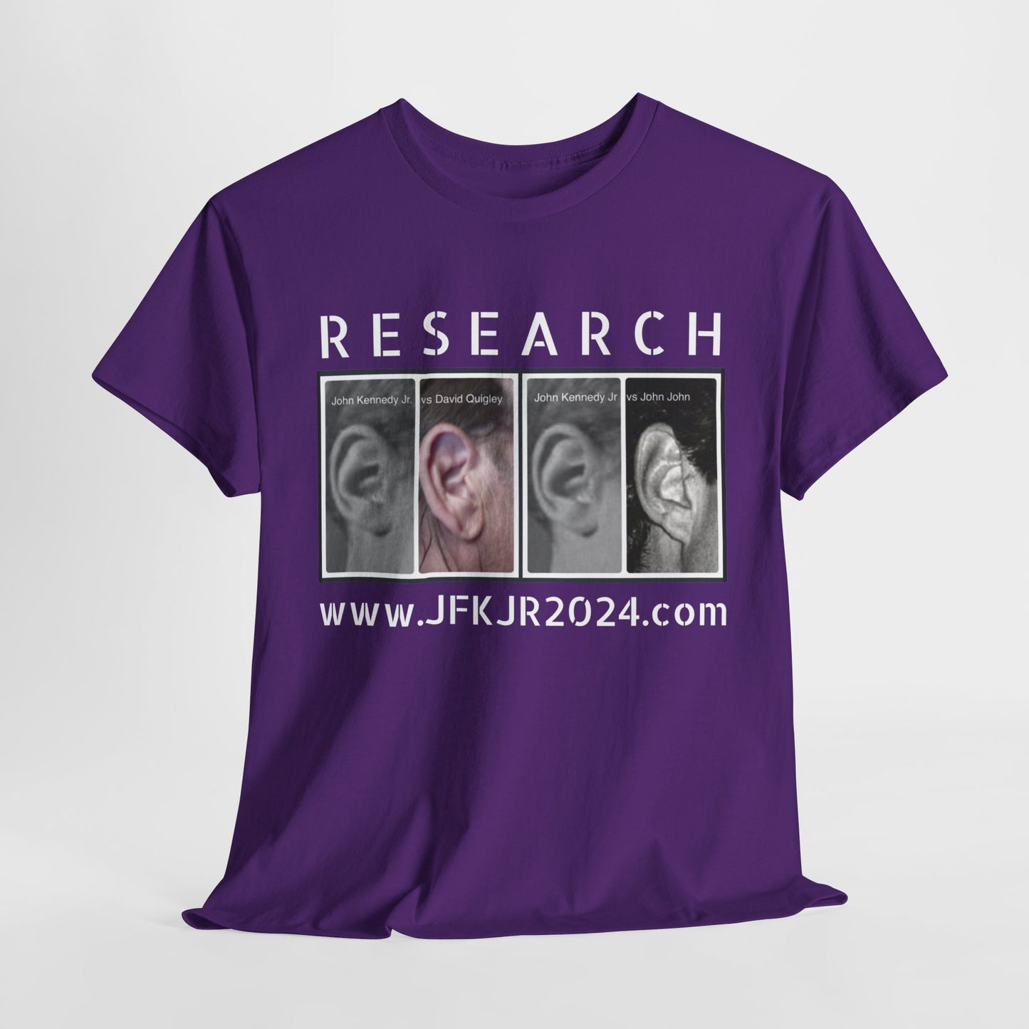 RESEARCH EARS (White Text) - Gildan