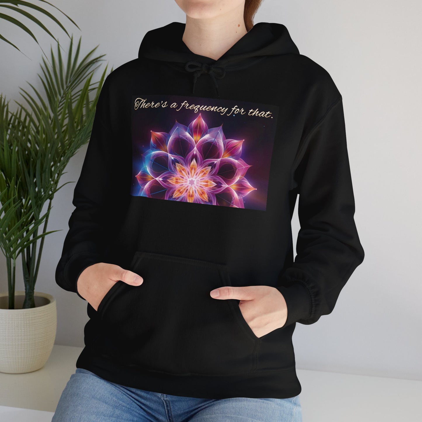 There's A Frequency For That Unisex Heavy Blend™ Hooded Sweatshirt