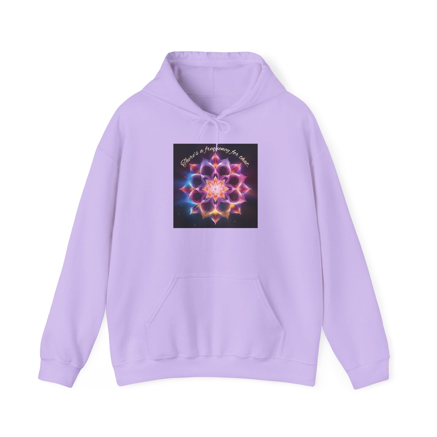 There's A Frequency For That (Full Image) Unisex Heavy Blend™ Hooded Sweatshirt