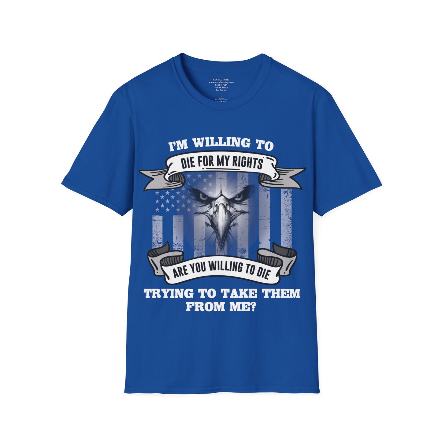 Die For My Rights Eagle T-Shirt (Gildan)
