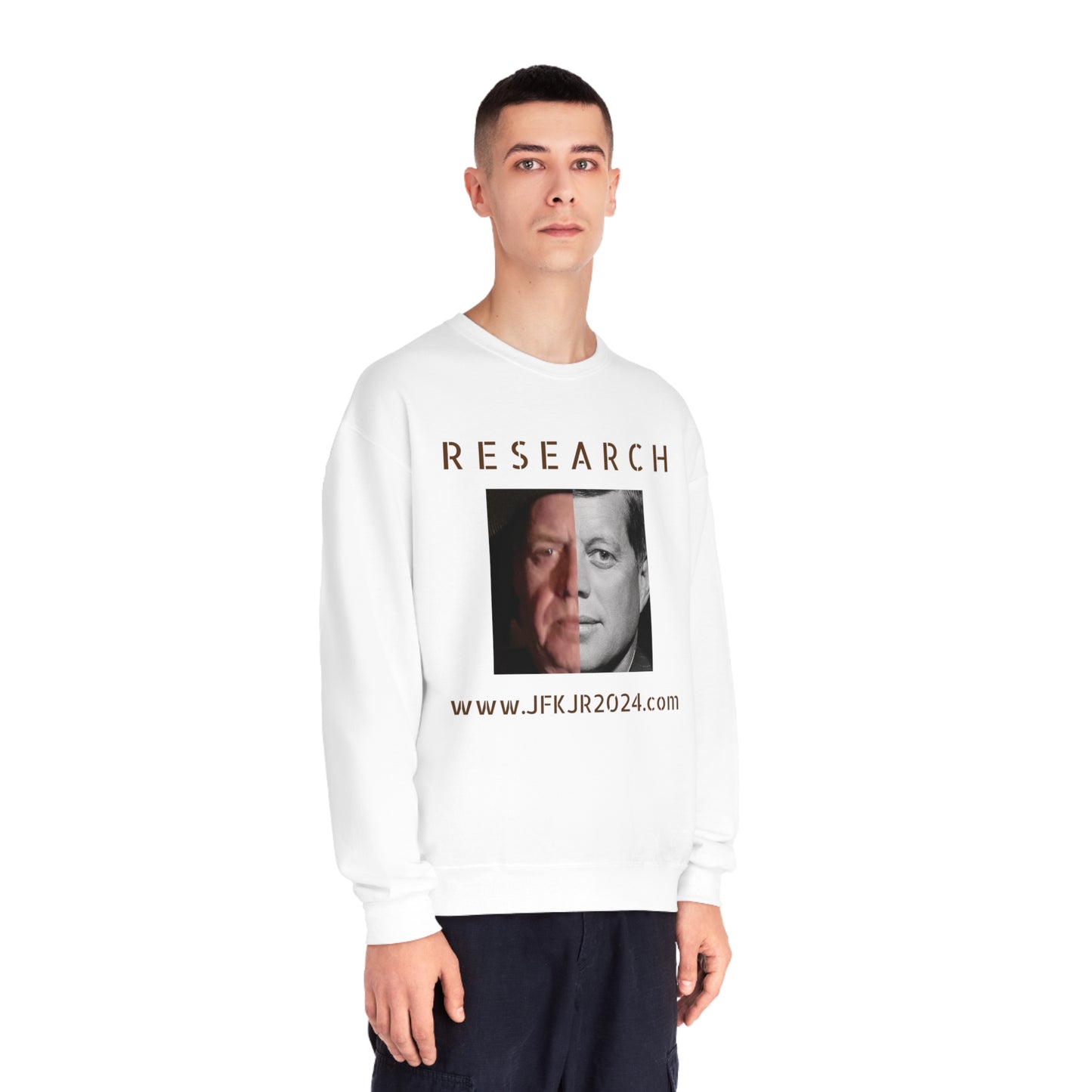 Research Faces Sweatshirt