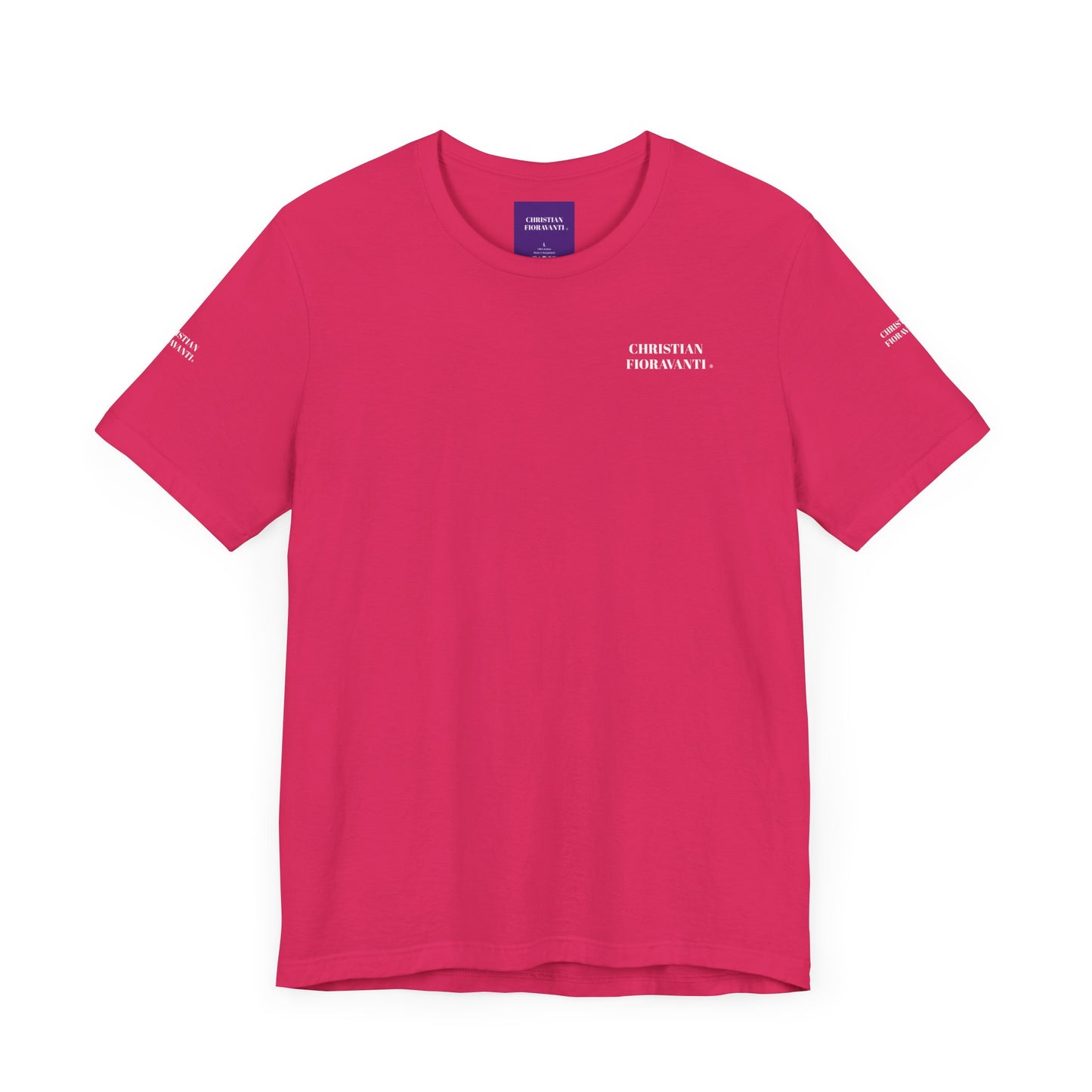 CHRISTIAN FIORAVANTI® Unisex Jersey Short Sleeve Tee