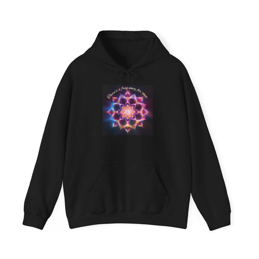 There's A Frequency For That (Full Image) Unisex Heavy Blend™ Hooded Sweatshirt