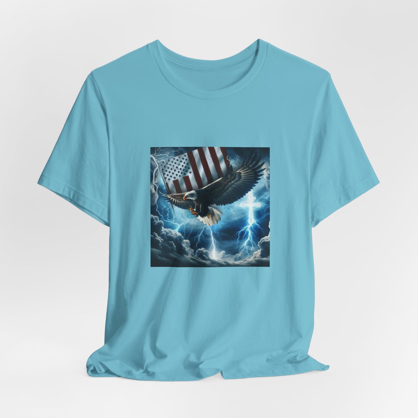 Soaring Eagle Unisex Flag Tee