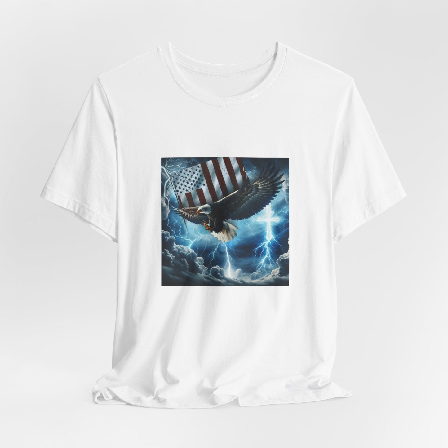 Soaring Eagle Unisex Flag Tee
