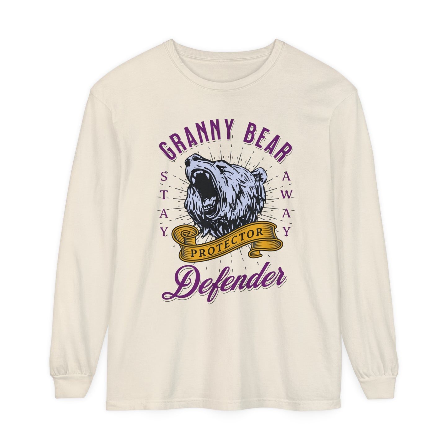 Granny Bear Protector Long Sleeve T-Shirt