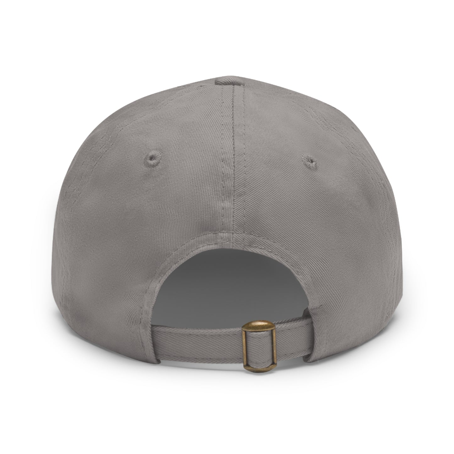 JFK JR 2024 Dad Hat with Leather Patch (Round)