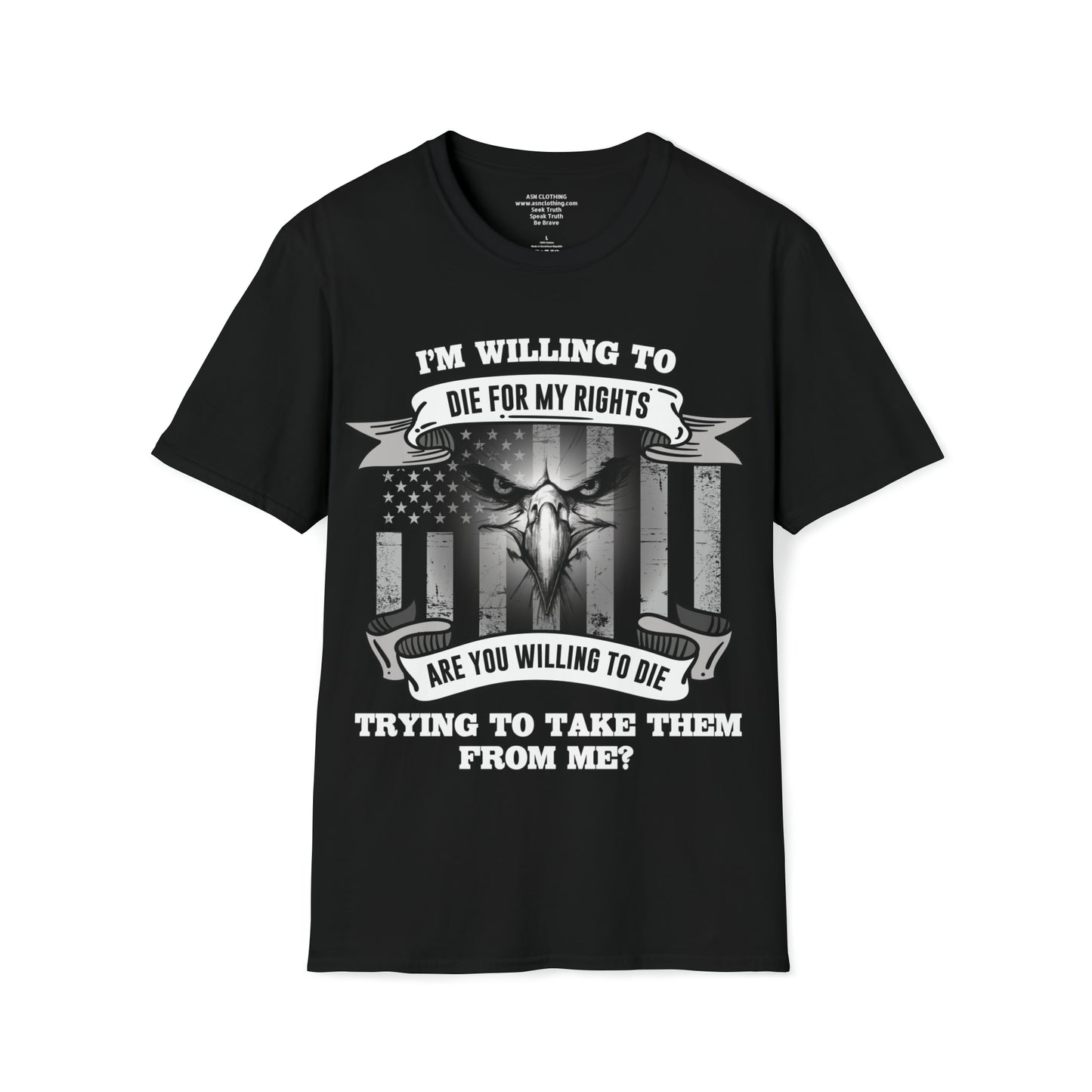 Die For My Rights Eagle T-Shirt (Gildan)