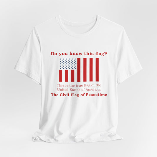 Civil Peace Flag Tee - Bella