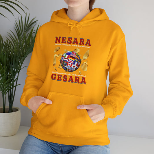 NESARA GESARA World Unisex Heavy Blend™ Hooded Sweatshirt