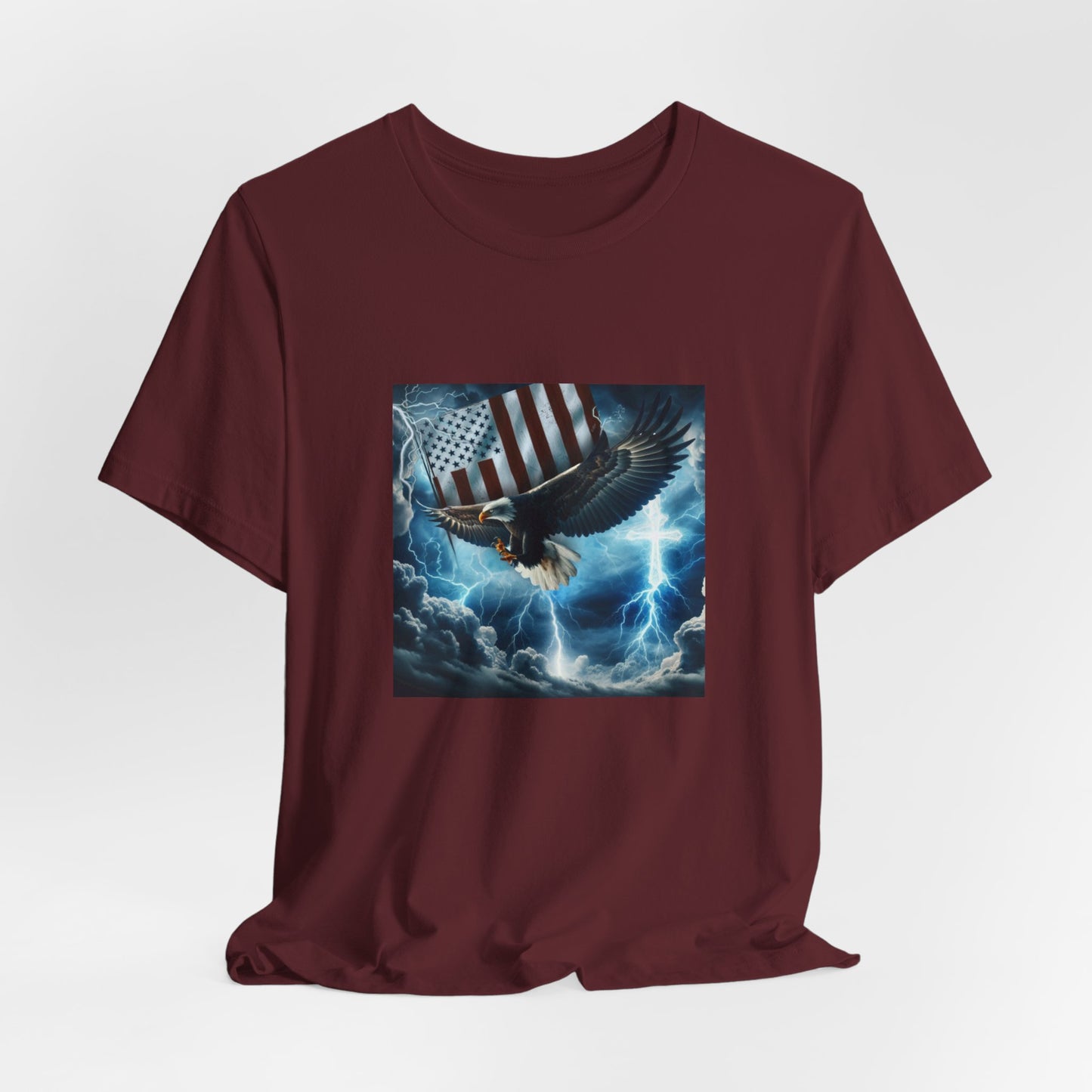 Soaring Eagle Unisex Flag Tee