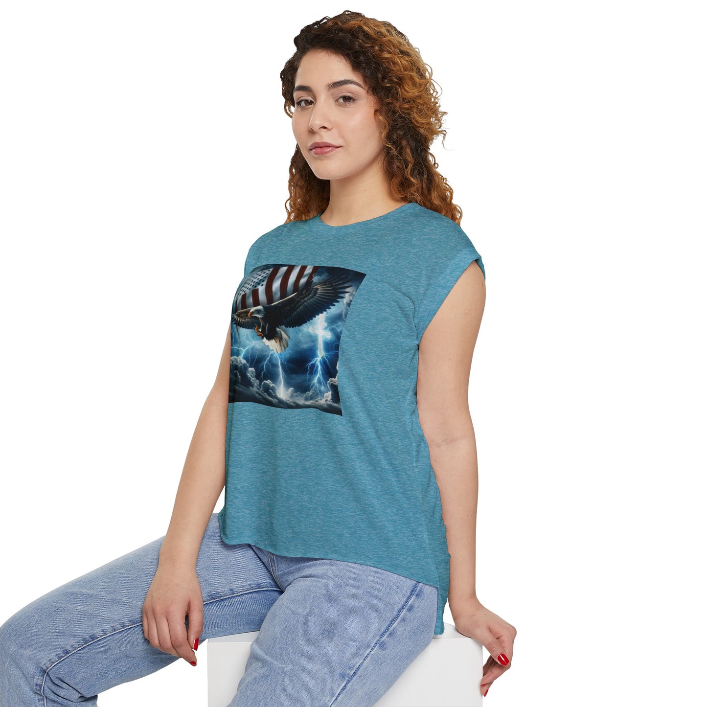 Soaring Eagle Women’s Muscle Tee