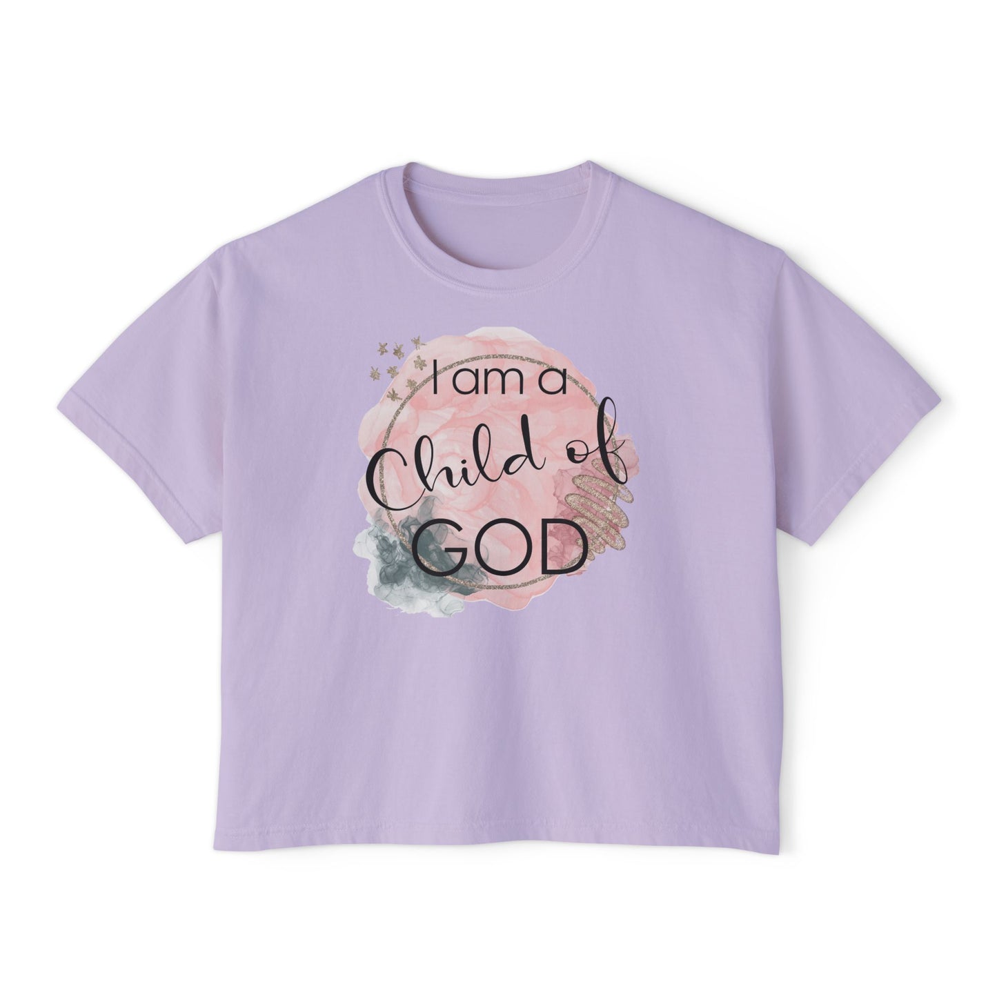 I Am A Child of God Women's Boxy Tee