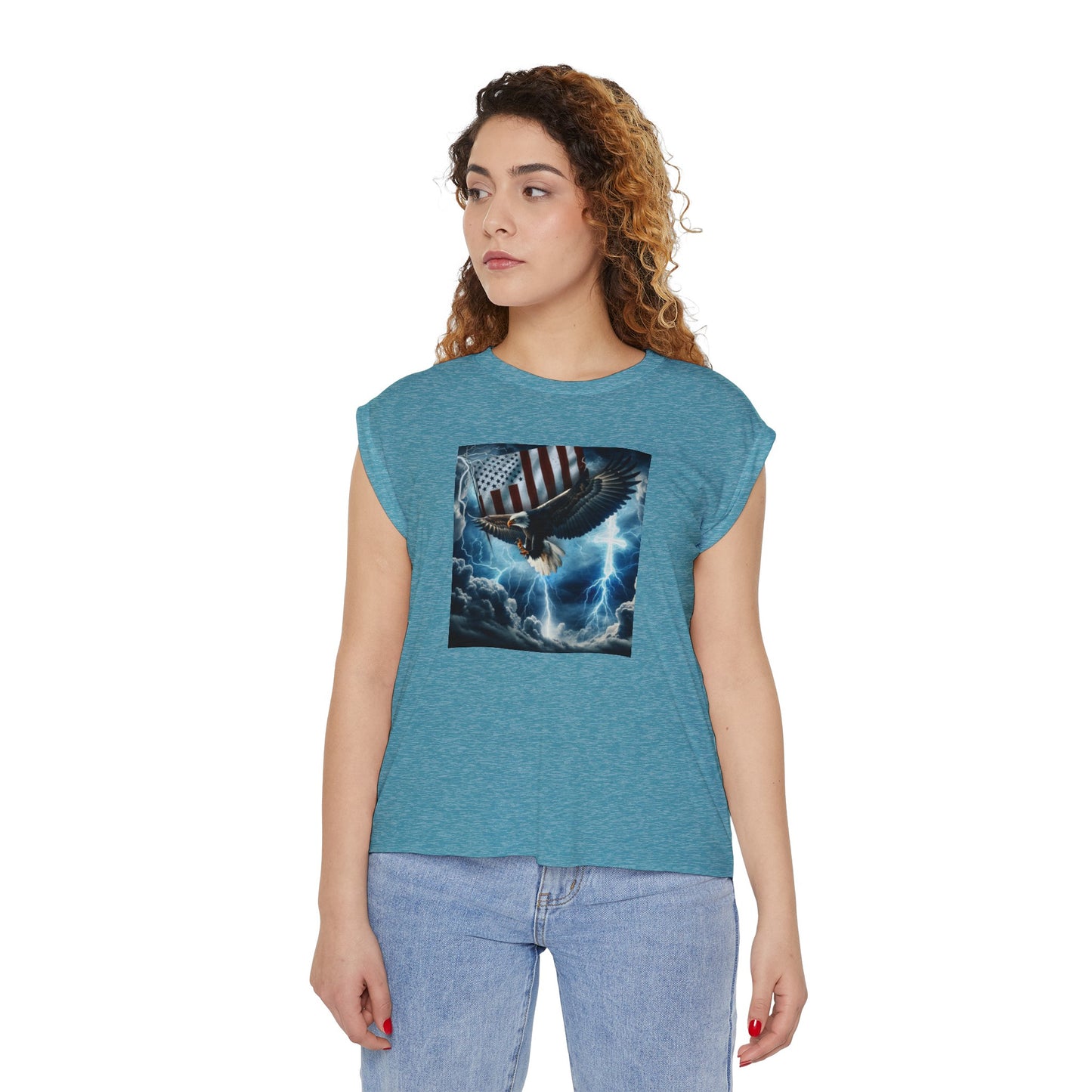Soaring Eagle Women’s Muscle Tee