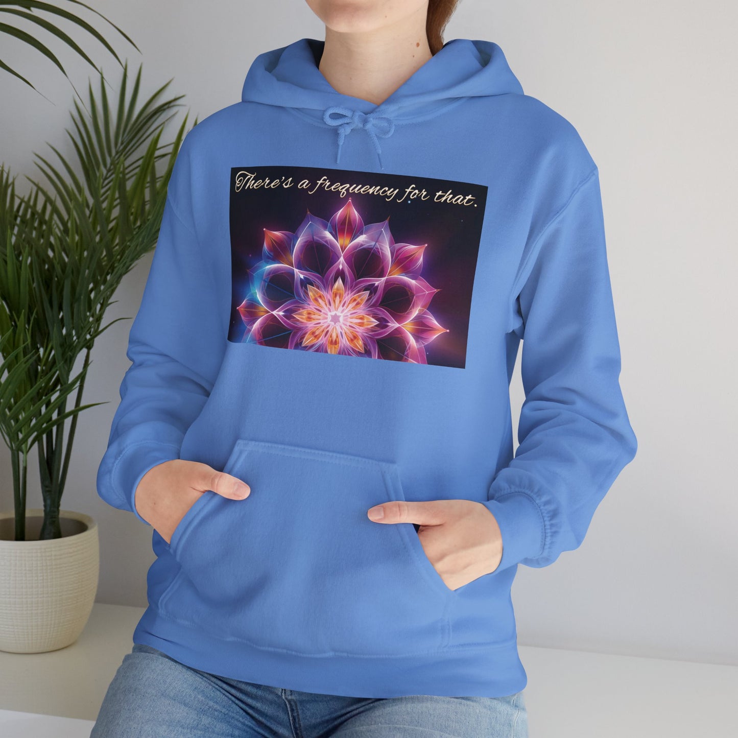 There's A Frequency For That Unisex Heavy Blend™ Hooded Sweatshirt