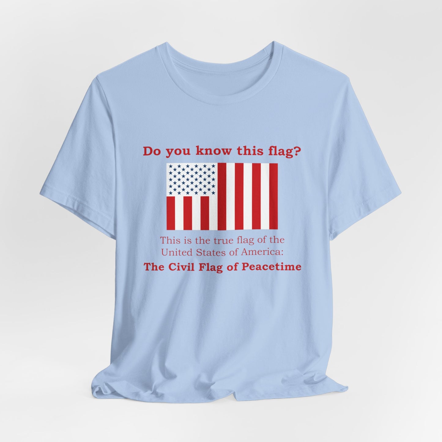 Civil Peace Flag Tee - Bella