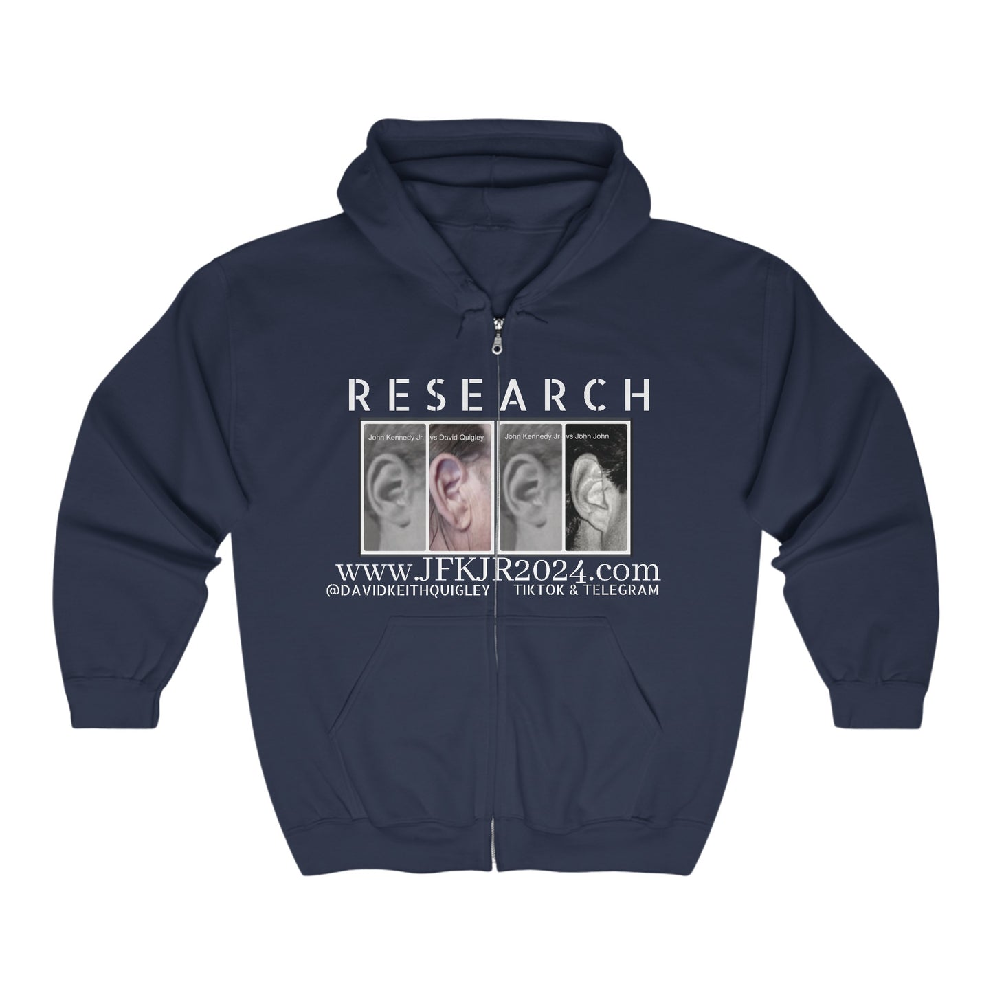 Stolen Identity - JFK JR Full Zip Hooded Sweatshirt