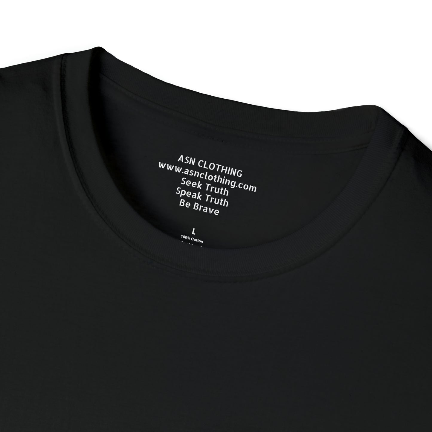 American Warrior Princess Back Side Printing T-Shirt (Gildan)