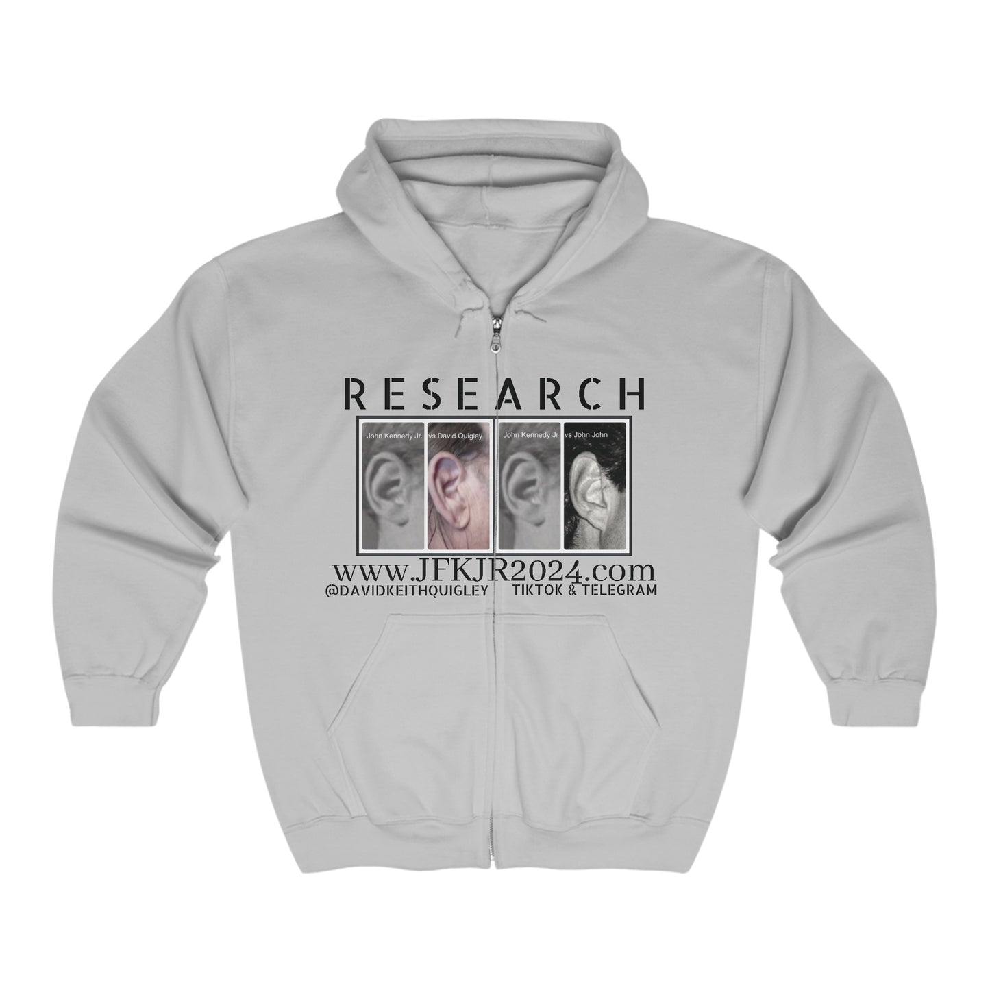 Stolen Identity - JFK JR Full Zip Hooded Sweatshirt
