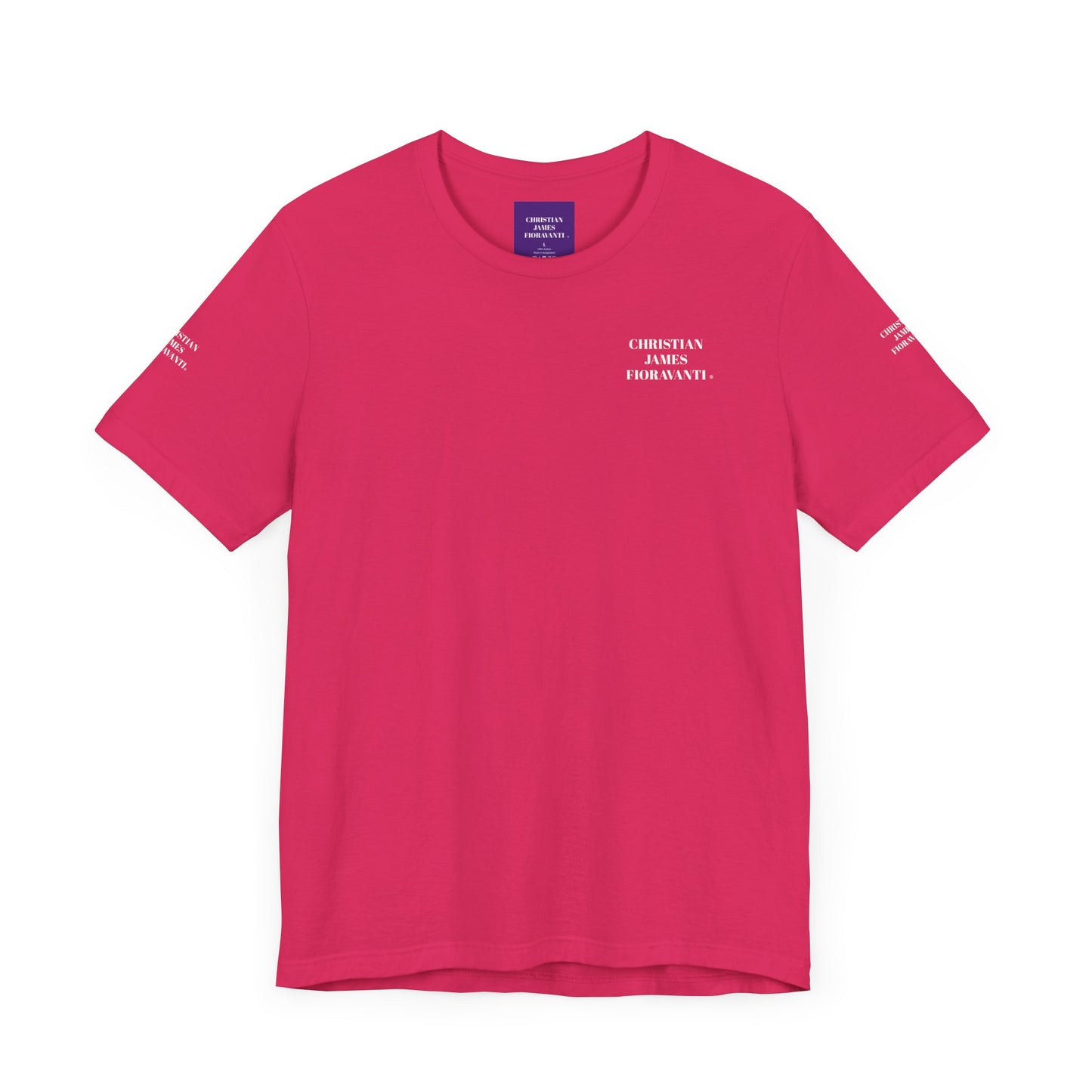 CHRISTIAN JAMES FIORAVANTI® Unisex Jersey Short Sleeve Tee