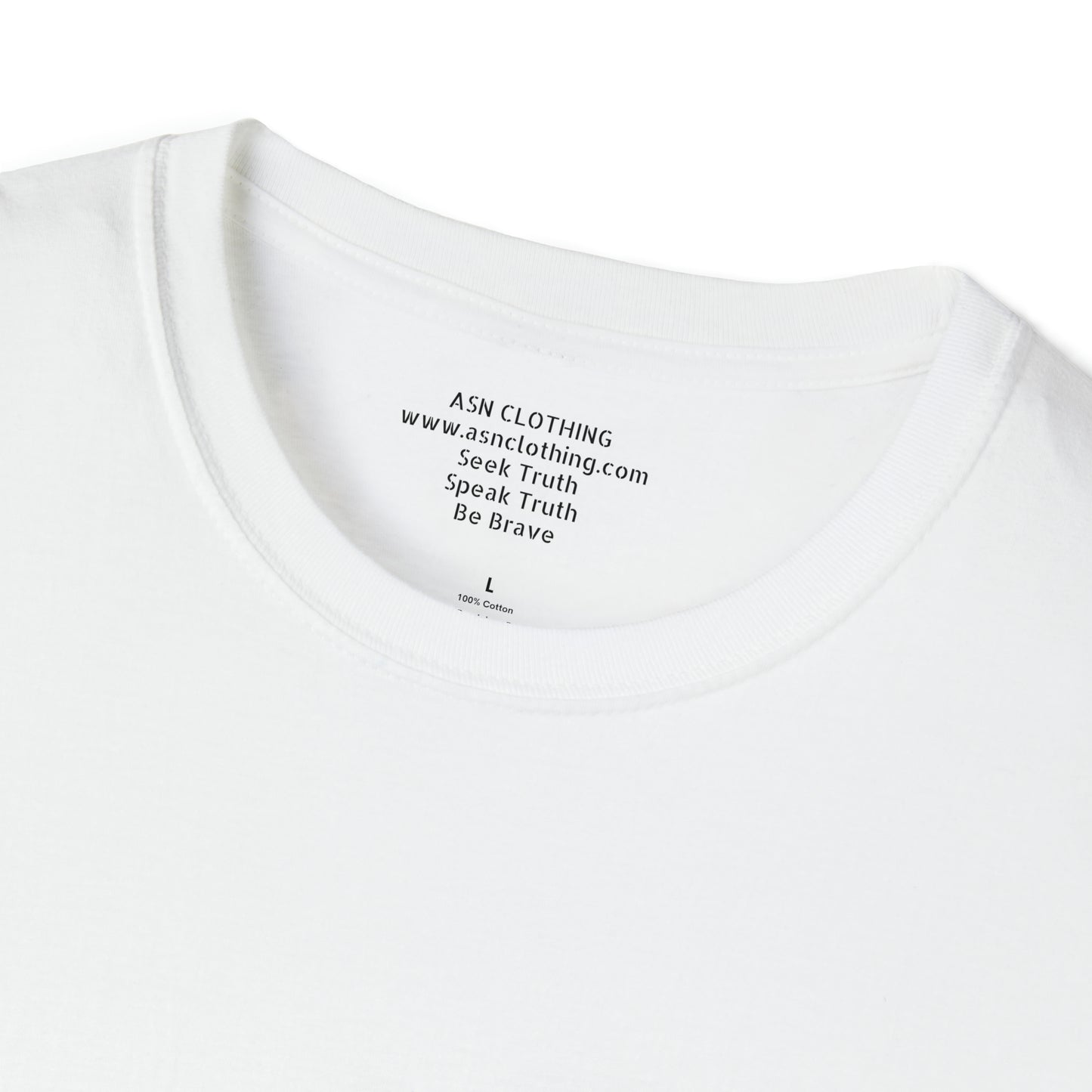 American Warrior Princess Back Side Printing T-Shirt (Gildan)