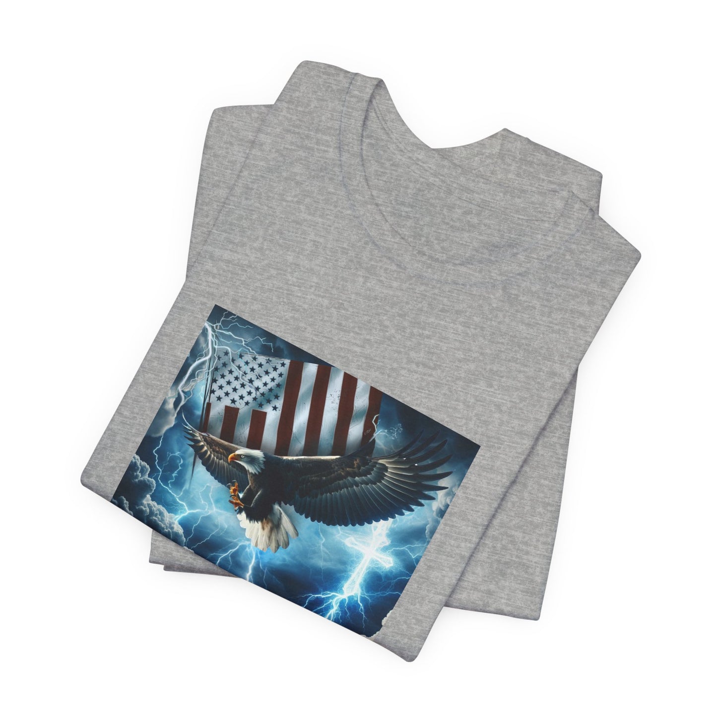 Soaring Eagle Unisex Flag Tee