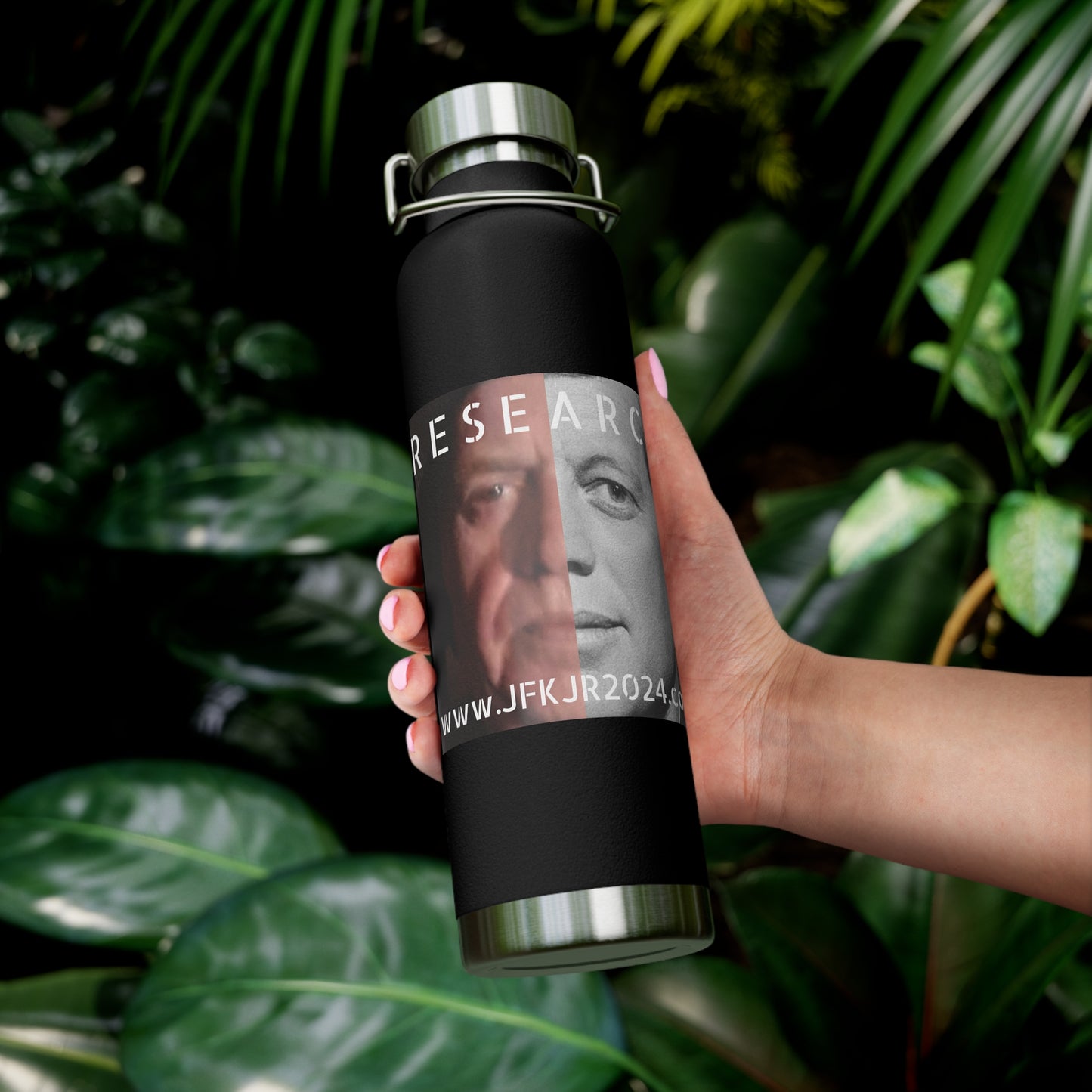 Research Faces Copper Vacuum Insulated Bottle, 22oz