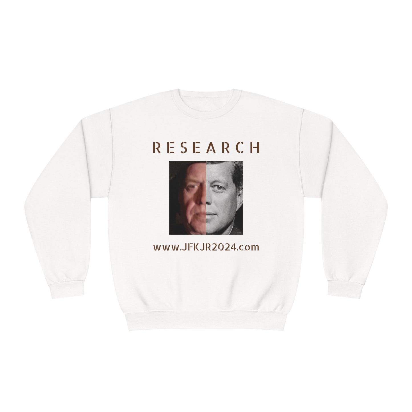 Research Faces Sweatshirt