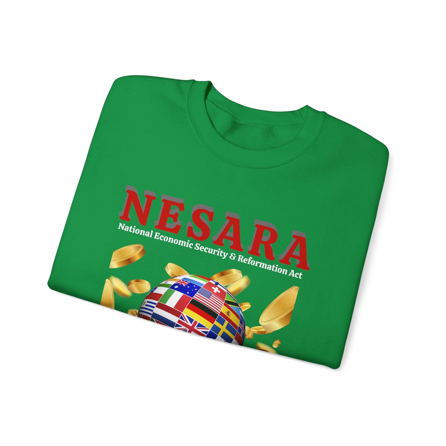 NESARA GESARA World Unisex Heavy Blend™ Crewneck Sweatshirt