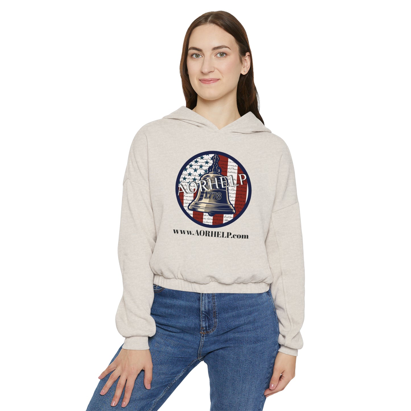 AORHELP Women's Cinched Bottom Hoodie