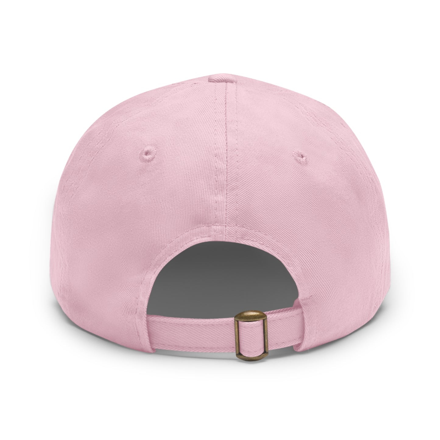 SMU Dad Hat with Leather Patch (Rectangle)