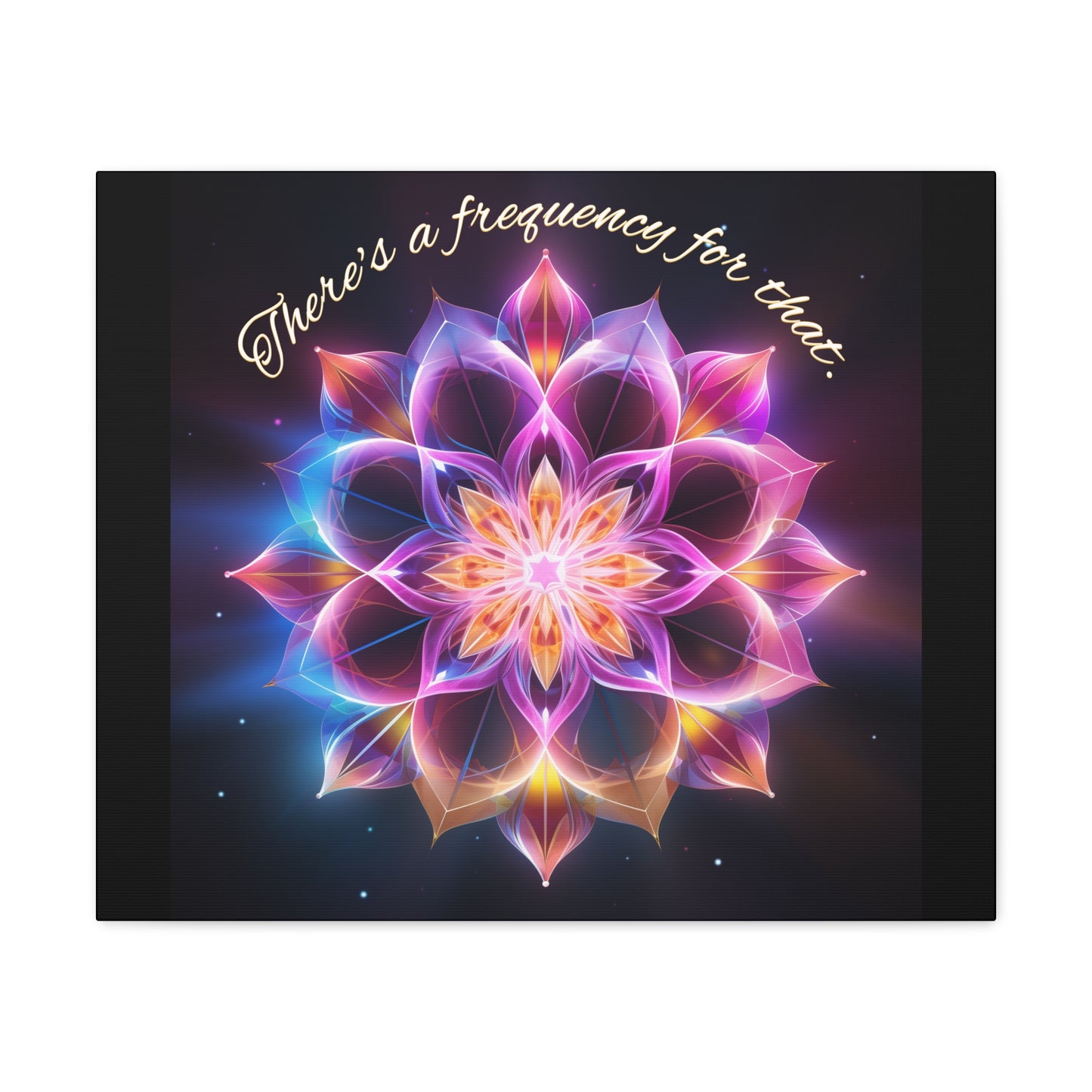 "There's A Frequency For That" Canvas Gallery Wraps