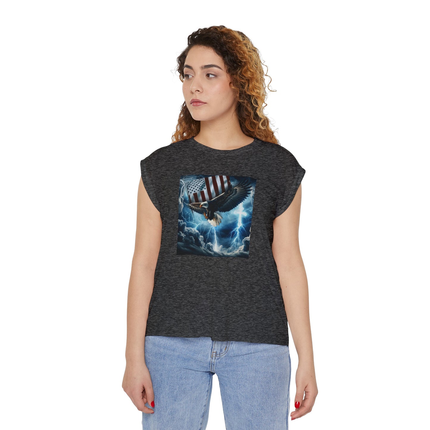 Soaring Eagle Women’s Muscle Tee