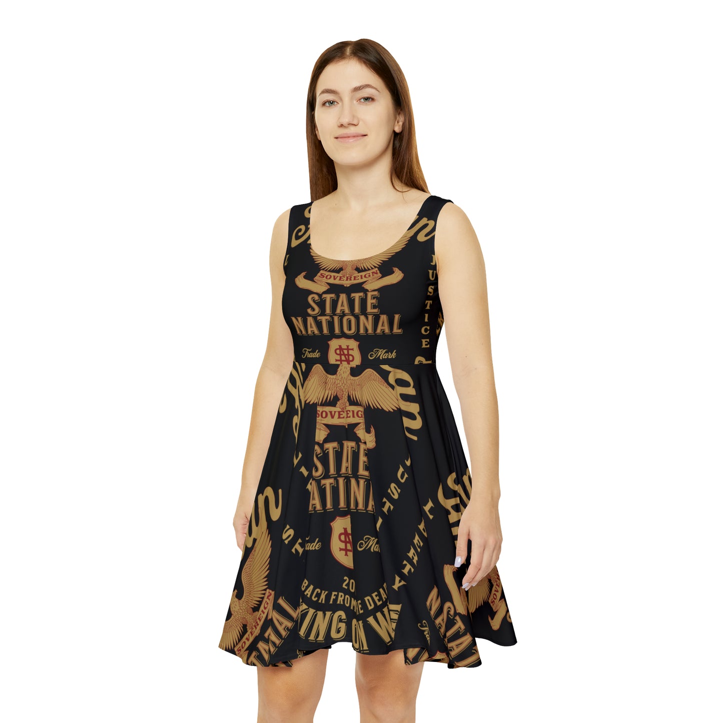 American State National Dress (Black/Gold)