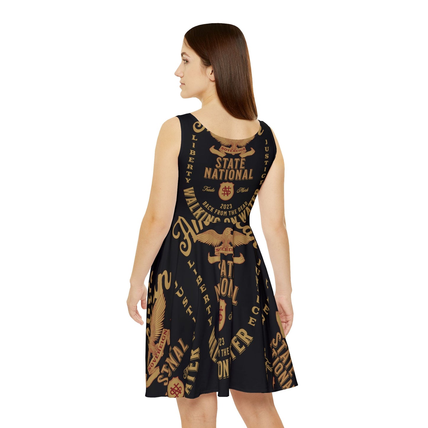 American State National Dress (Black/Gold)