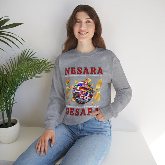 NESARA GESARA World Unisex Heavy Blend™ Crewneck Sweatshirt