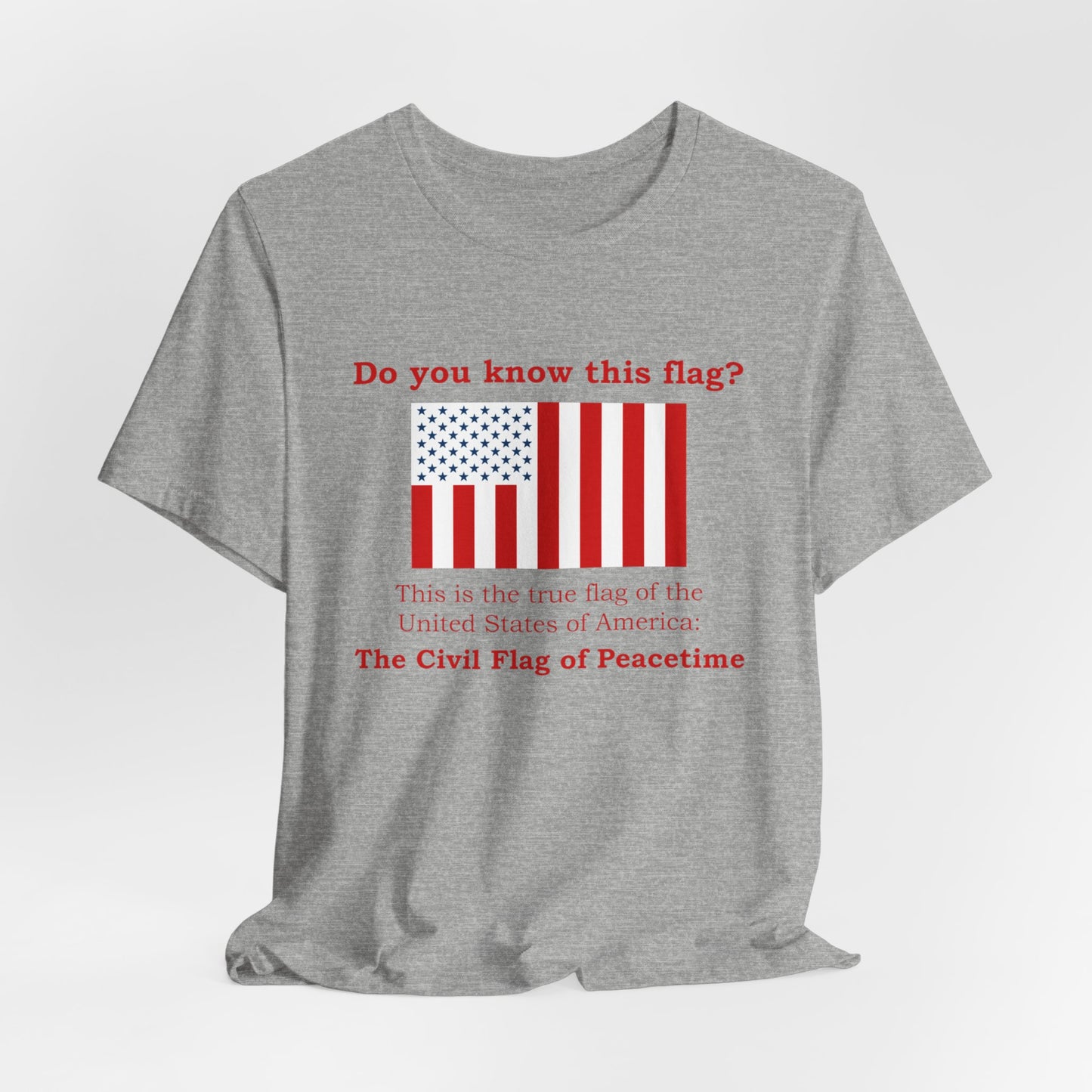 Civil Peace Flag Tee - Bella
